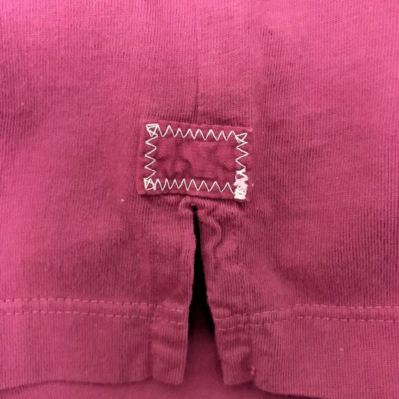 Tommy Bahama 100% Pima Cotton Golf Polo Men's XL Plum 1/4 Button Preppy Shirt - Picture 7 of 12